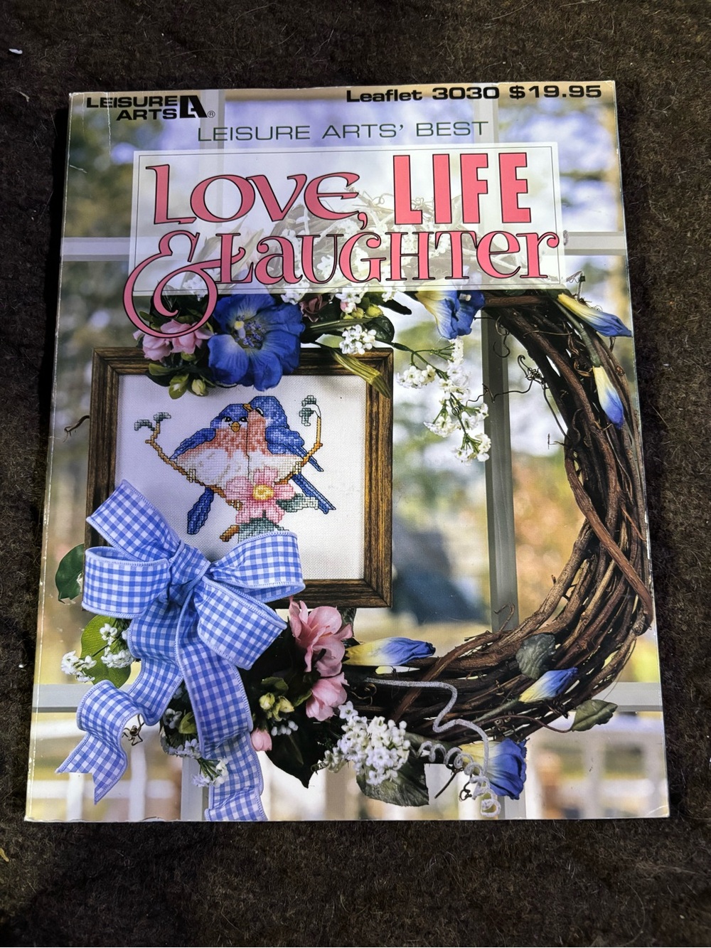 Love, Life & Laughter Home Accents Booklet - Blue Cover